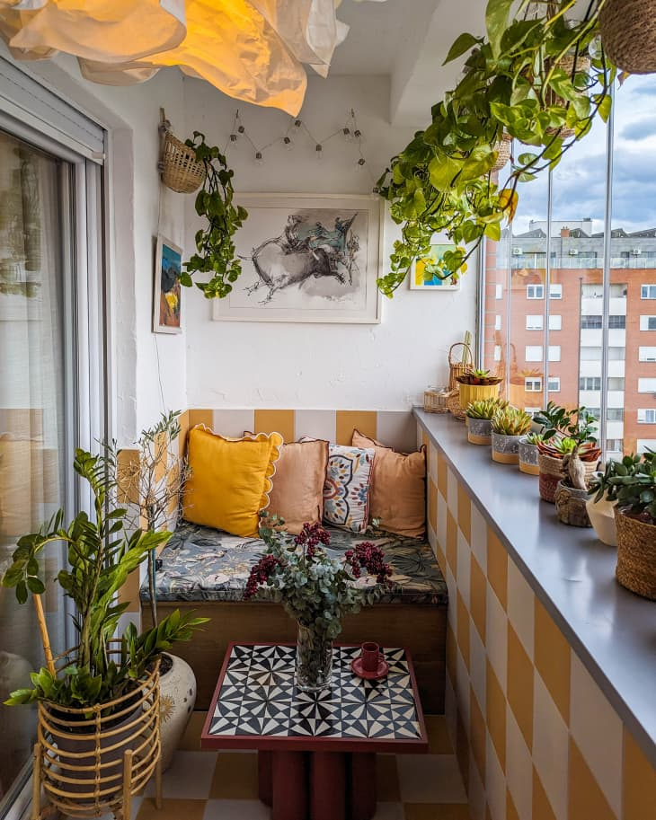 43+ Small Balcony Garden Ideas throughout Modern Outdoor Lounge Furniture Ideas