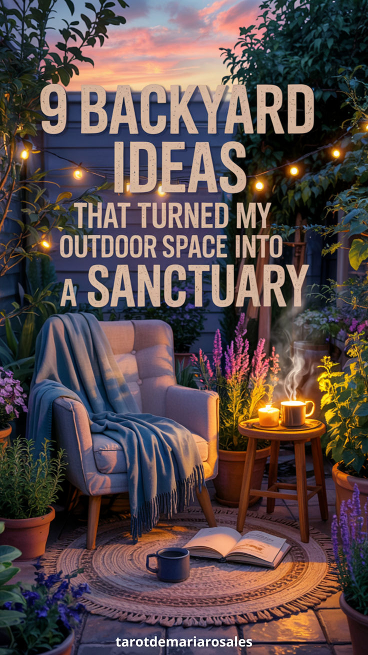 9 Backyard Ideas That Turned My Outdoor Space Into A Sanctuary In 2025 ... for Year Round Outdoor Living Tips