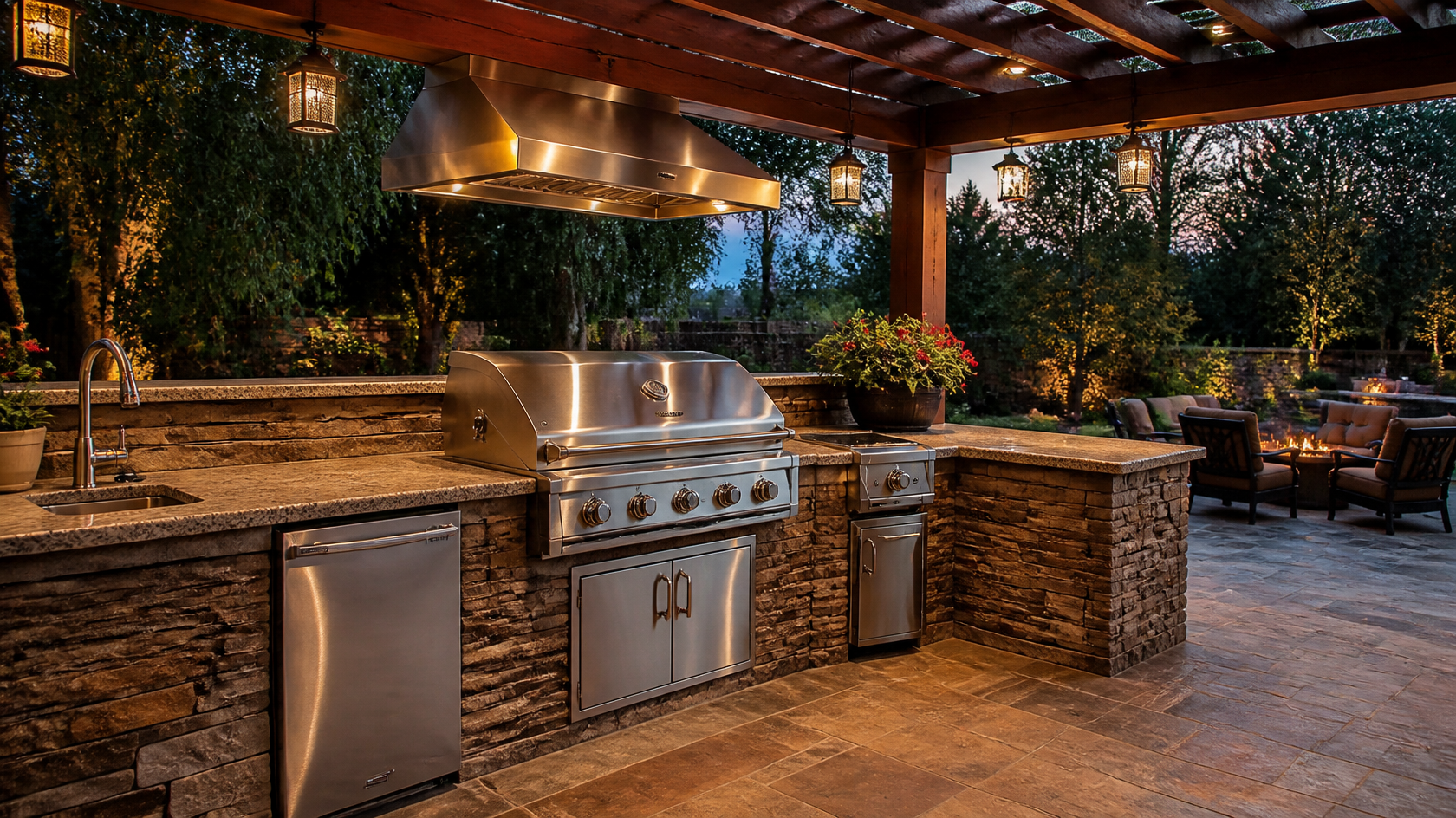 Ai Outdoor Kitchen & Bbq Area Design: Complete Guide (2026) throughout Outdoor Kitchen Design Guide