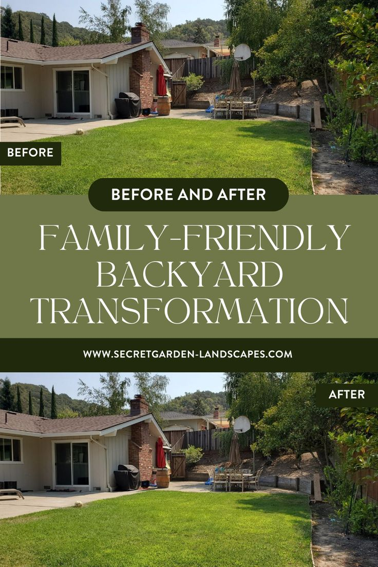 Before And After: Family-Friendly Backyard Transformation | Backyard ... intended for How a simple backyard upgrade transforms family meals through thoughtful design choices
