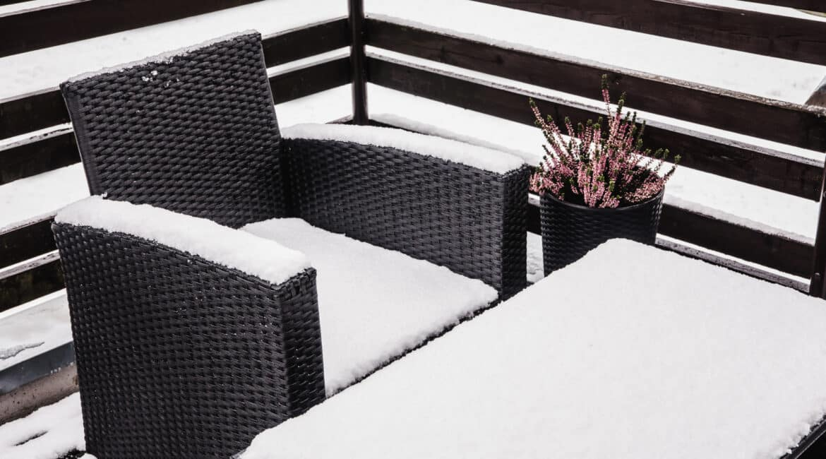 Best Weather-Resistant Patio Furniture Materials For Atla... within Outdoor Side Table For Plant Display