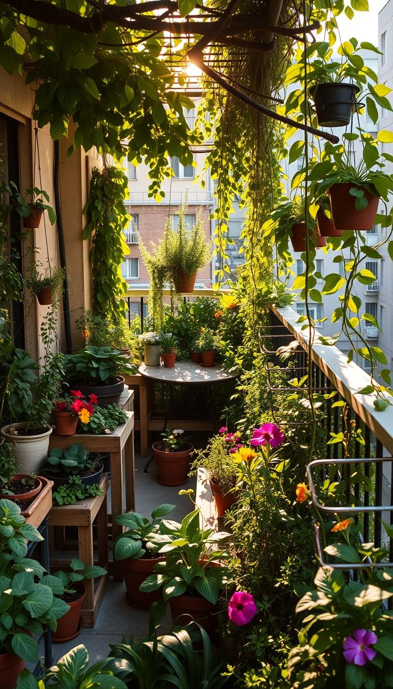 Creative Garden Design Ideas For Small Urban Balconies And Patios inside Little known layout adjustments that make small balconies feel like sprawling garden rooms