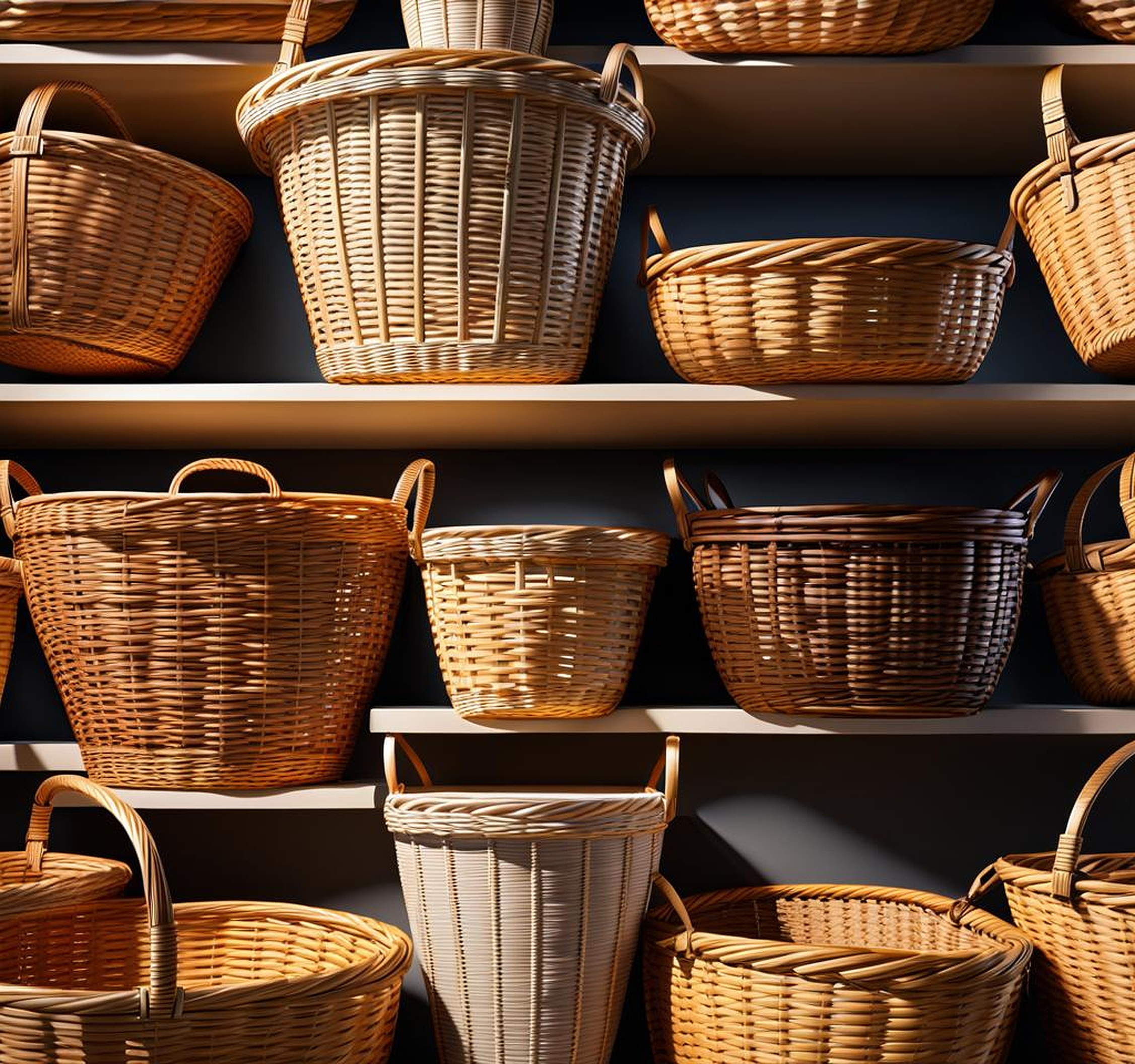 Decorative Wicker Baskets To Keep Cords From Cluttering Your Space ... with regard to Simple Ways to Keep Your Natural Wicker Looking Brand New Through Every Storm