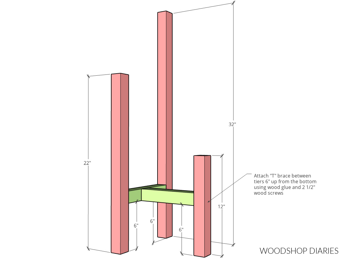 Diy Tiered Plant Stand | From Scrap Wood! for Wooden Outdoor Plant Stand Diy
