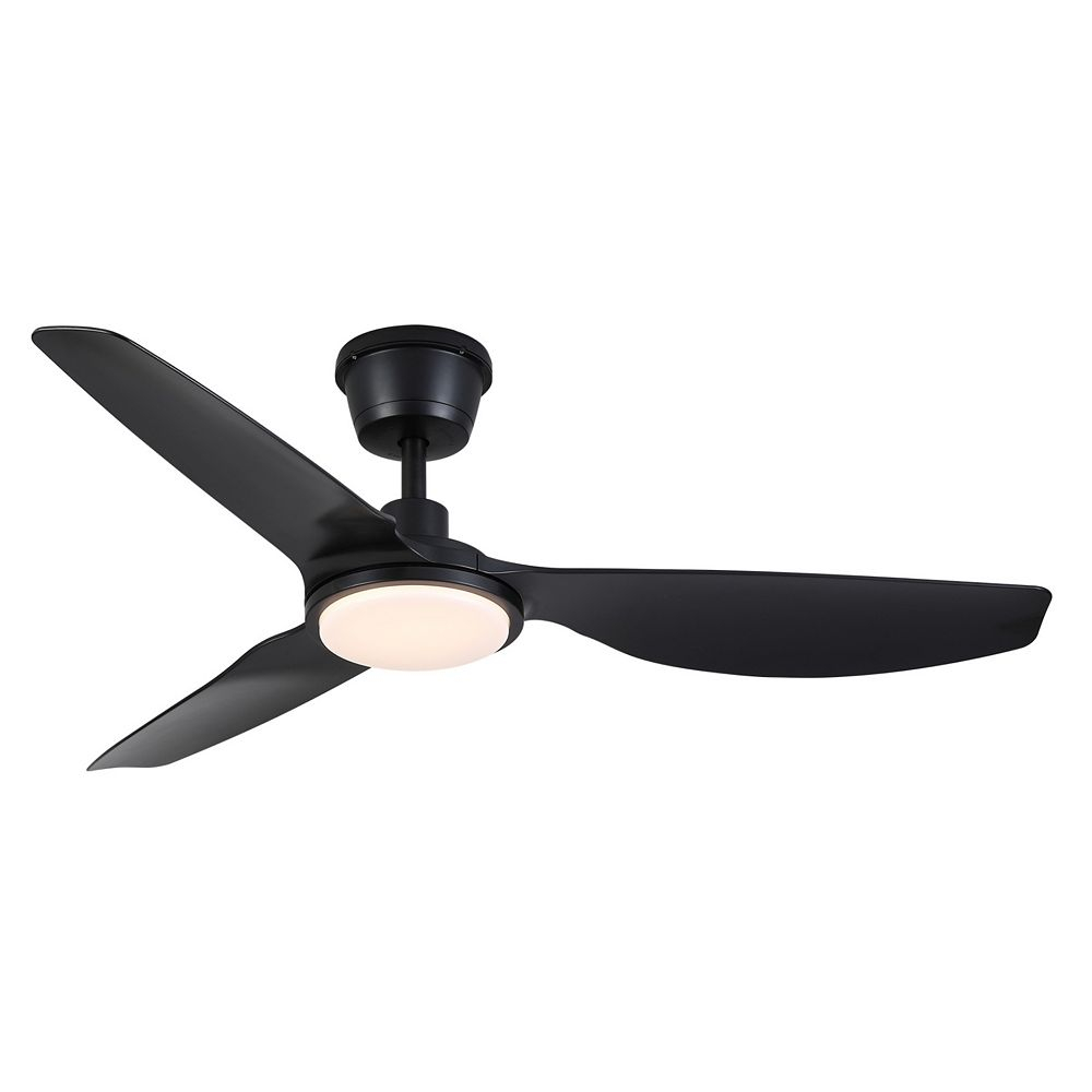 Element Ace Modern Outdoor Waterproof Ceiling Fan With Integrated Light ... intended for The Quiet Revolution Inside Modern Outdoor Ceiling Fan Motors and Smart Home Integration
