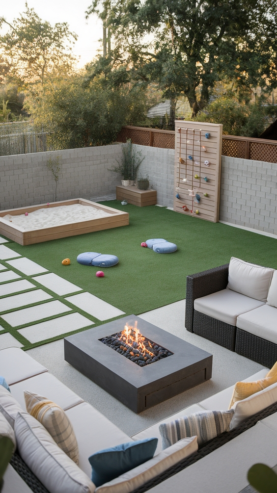 Family Backyard Layout Ideas With Play Areas, Pools, And Cozy Corners ... throughout How a simple backyard upgrade transforms family meals through thoughtful design choices