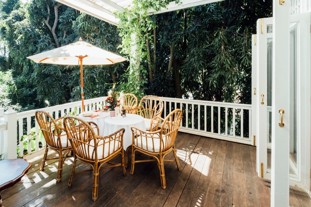 How To Build A Patio At Home | Mg Concrete Construction inside Teak Vs Acacia For Outdoor Furniture