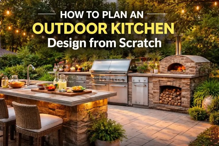 How To Plan An Outdoor Kitchen Design From Scratch | Outdoor Kitchen ... inside The 2026 Outdoor Kitchen Planning Guide for Real Backyards
