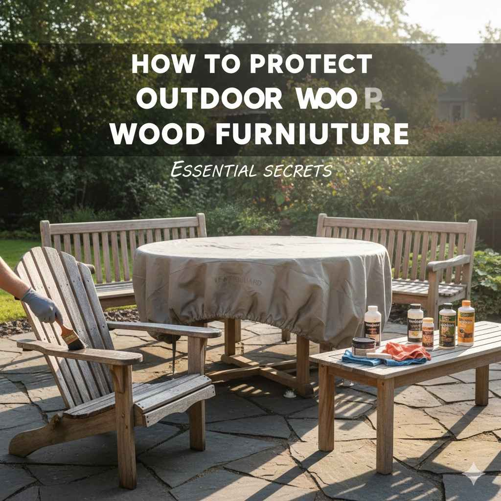 How To Protect Outdoor Wood Furniture: Essential Secrets inside Protecting Your Outdoor Dining Table Through Every Season of Strong Sunlight