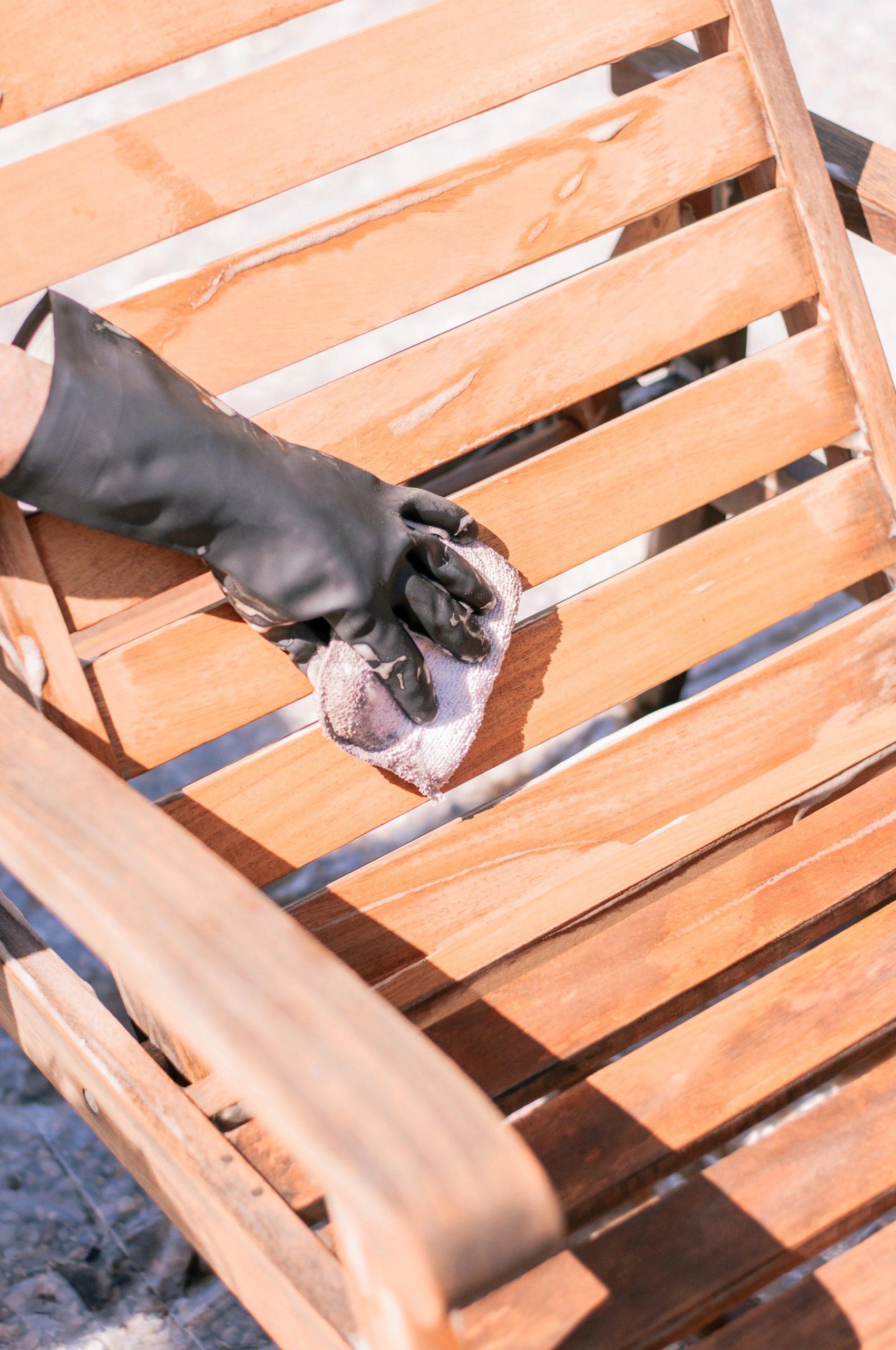 How To Restore Teak Wood Furniture - Love And Specs throughout Why Your Outdoor Teak Turns Silver and What It Means for the Wood