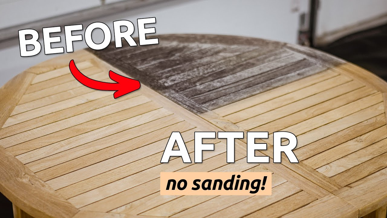 How To Restore Teak Wood Swim Platform At Hae Wilson Blog for Teak Outdoor Side Table Maintenance