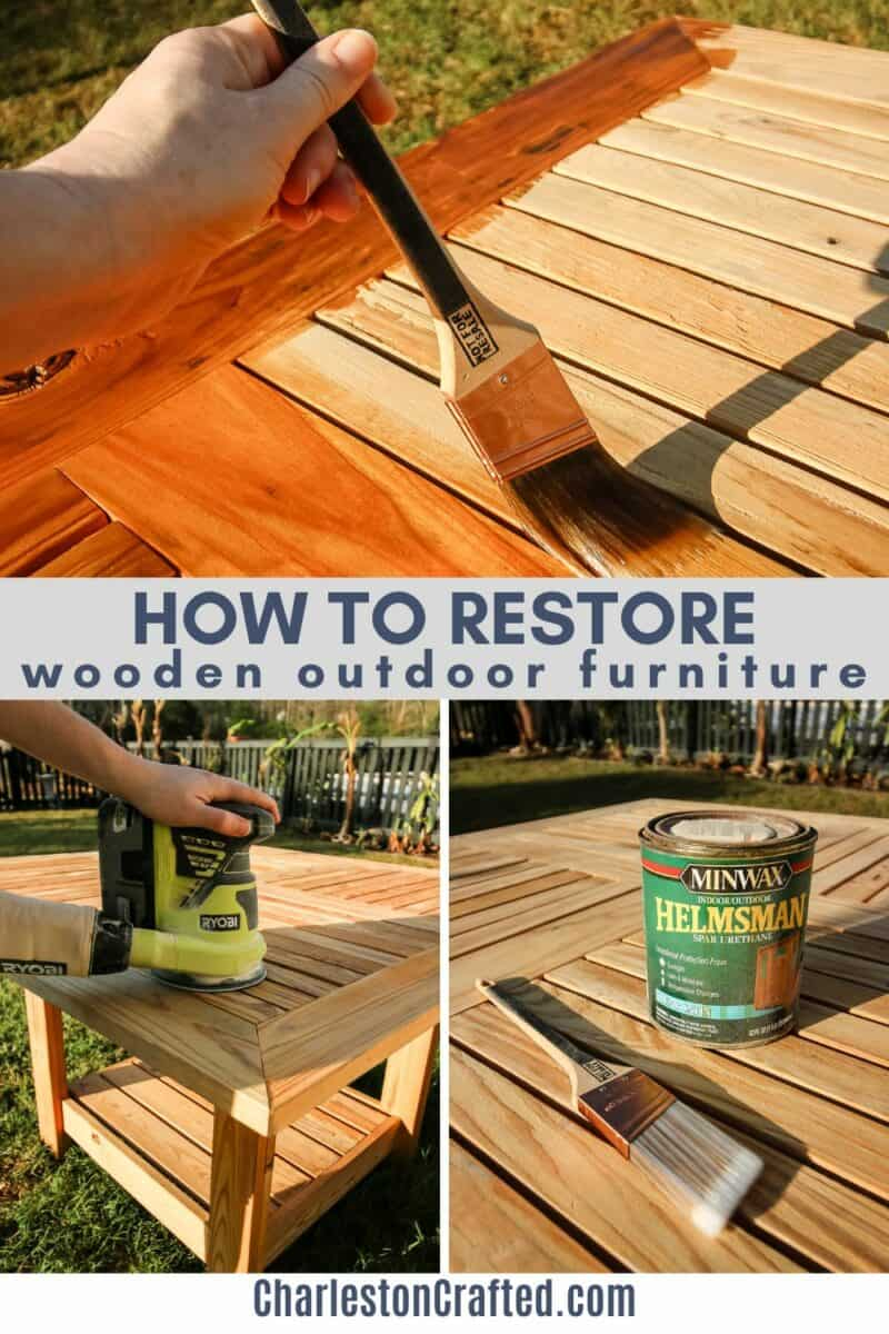 How To Restore Wooden Outdoor Furniture pertaining to What Years of Restoring Outdoor Wood Taught Me About Teak Maintenance