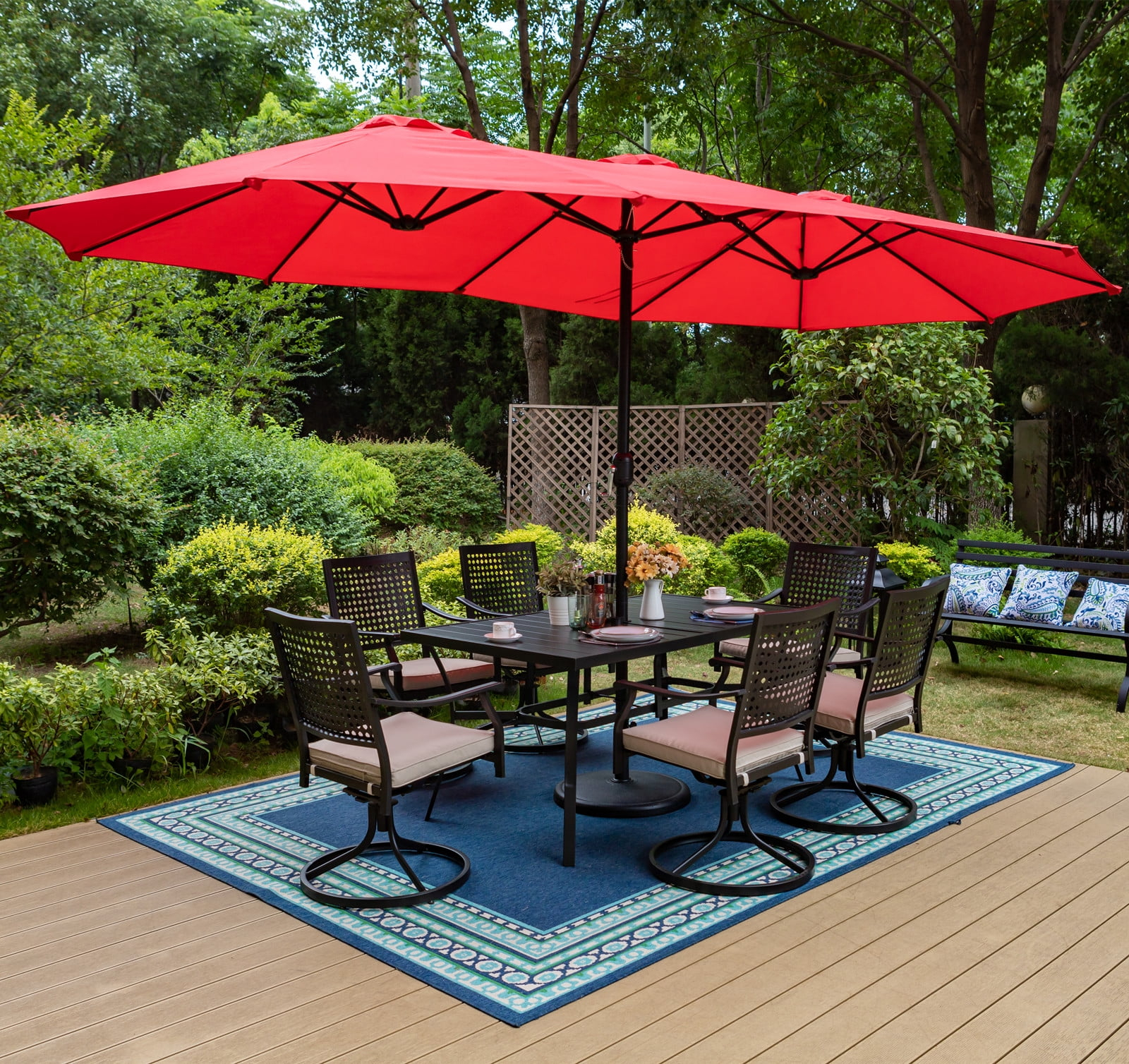 Outdoor Patio Umbrella With Stand – Lsbgb pertaining to Why Homeowners Are Rethinking Traditional Patio Furniture in favor of Integrated Umbrella Tables