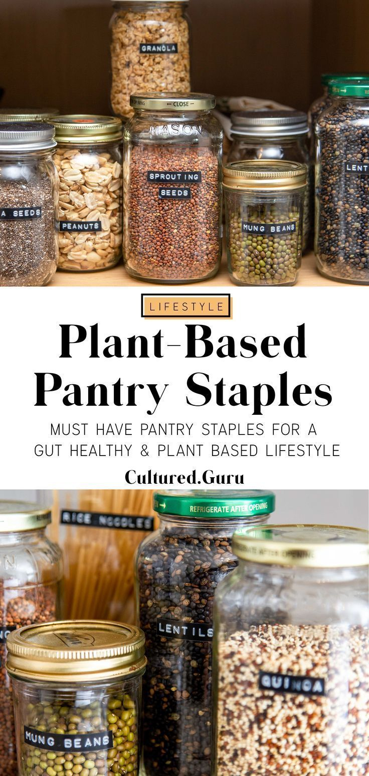 Plant Based Pantry Staples | Pantry Staples For A Gut Healthy Diet ... intended for Why Gentle Pantry Staples Often Outperform Harsh Chemicals on Outdoor Fabrics