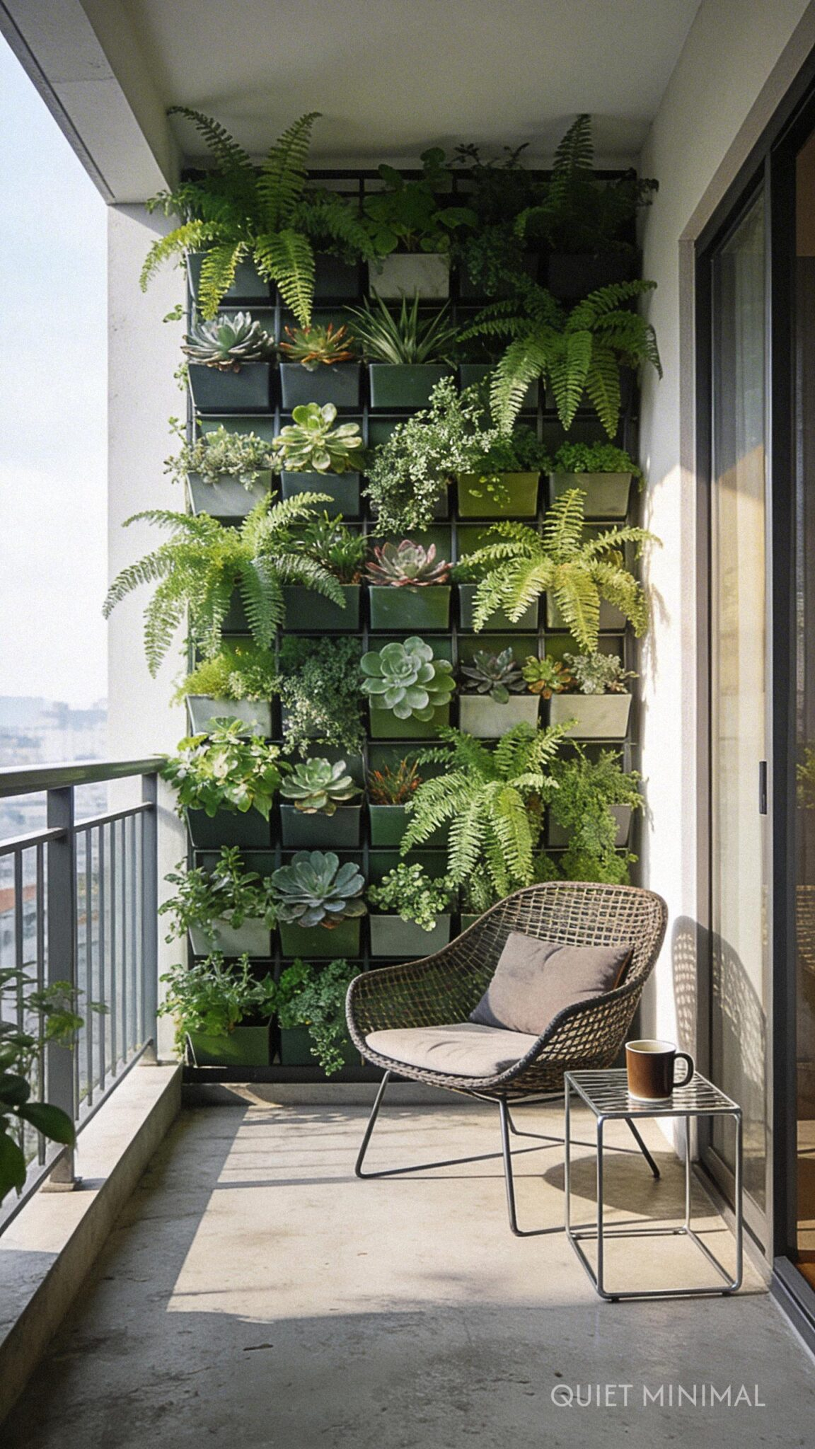 Tiny Garden Ideas For Apartment Balconies - Quiet Minimal with Little known layout adjustments that make small balconies feel like sprawling garden rooms