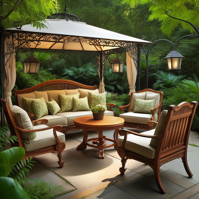 Traditional Patio Furniture: An Elegant And Timeless Addition To Your ... pertaining to Why Homeowners Are Rethinking Traditional Patio Furniture in favor of Integrated Umbrella Tables