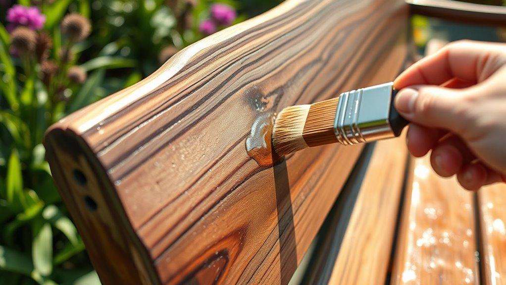 How to Weatherproof Your Garden Bench Without Exposing Yourself to Toxins
