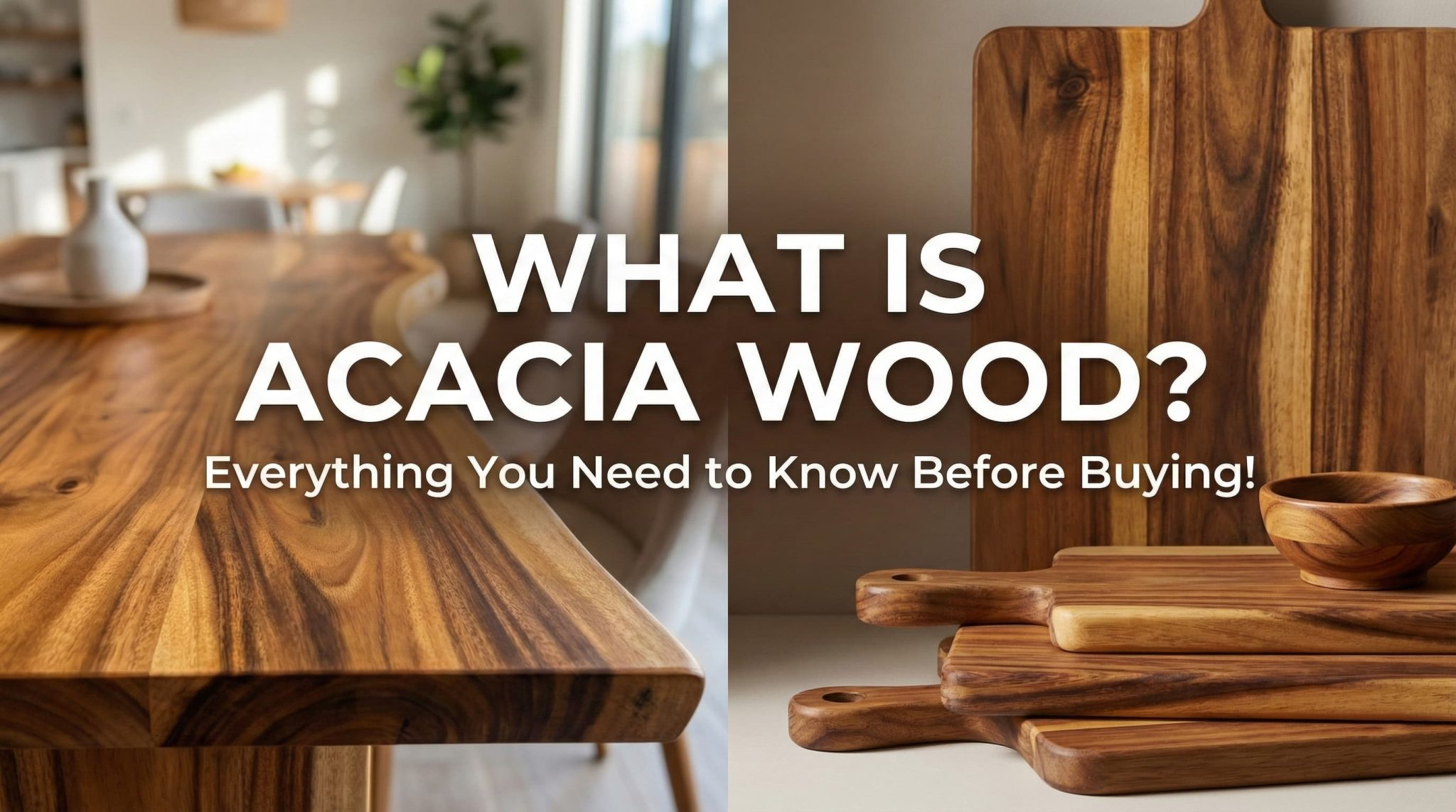 What Is Acacia Wood? Everything You Need To Know! with Why Your Backyard Might Need Acacia Wood This Year